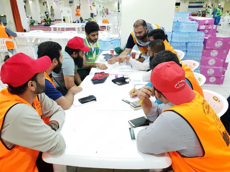 Volunteer planning meeting