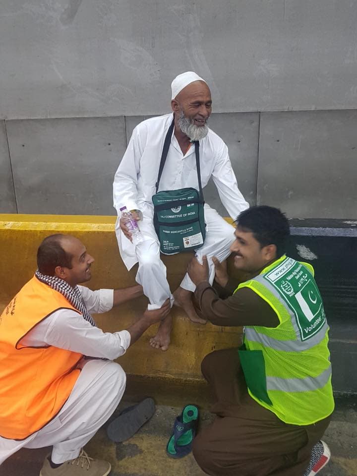 Volunteers guidance session